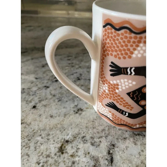 Australian Geographic Coffee 12oz Tea Mug Baribunma “Turtle Dreaming” Pam Hall - Picture 9 of 11